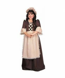 Rubies Childs Deluxe Colonial Girl Costume Kids Costumes