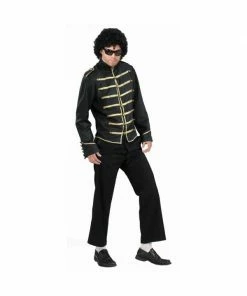 Exclusive Adult King Of Pop Black Jacket Adult Costumes