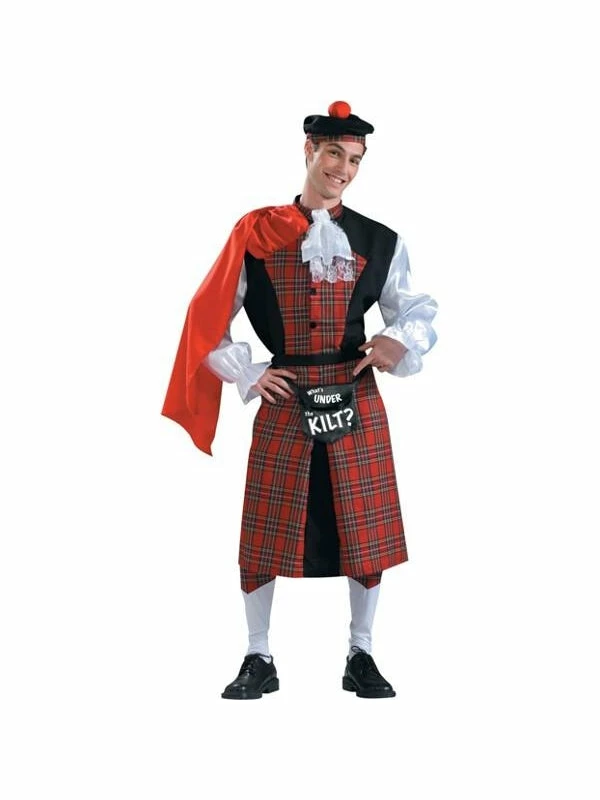 Forum Novelties Inc. Adult Costumes Adult Scottish Kilt Funny Men's Costume 3 Forum Novelties Inc. Adult Costumes Adult Scottish Kilt Funny Men's Costume