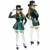Charades Adult Sexy Leprechaun Costume