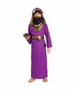 Forum Novelties Inc. Kids Costumes Childs Purple Wise Man Biblical Costume