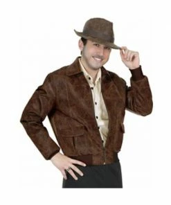 Charades Adult Deluxe Indiana Jones Jacket Costume Adult Costumes