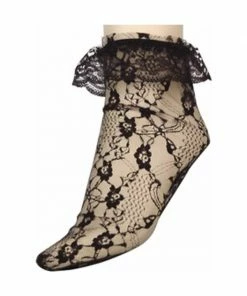 Forum Novelties Inc. Adult Black Lace Anklets