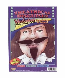 Forum Novelties Inc. Adult Musketeer Costume Moustache Costume Facial Hair