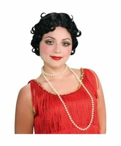 Forum Novelties Inc. Wigs Adult Black Flapper Betty Boop Wig