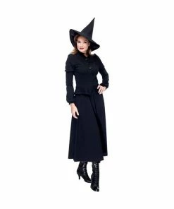 Paper Magic Adult Costumes Women's Witchy Witch Costume