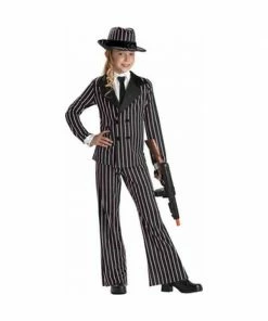 California Costume Co. Child's Mafia Gangster Girl Costume Kids Costumes