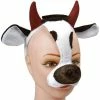 J Hat Adult Cow Animal Headpiece