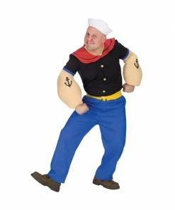 Fun World Adult Costumes Adult Popeye Costume