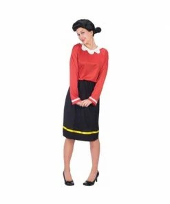 Fun World Adult Costumes Adult Olive Oyl Costume