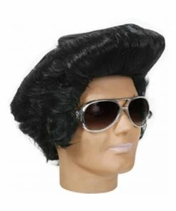 Fun World Adult Oversized Rock And Roll Elvis Wig Wigs