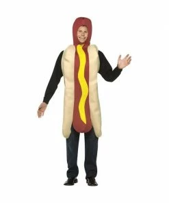 Exclusive Adult Costumes Adult Light Weight Hotdog Costume