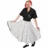 Alexander Costumes Accessory Kits Adult 50s Sock Hop Skirt