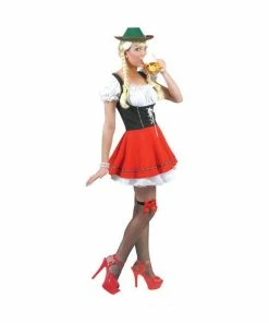 Funny Fashion Woman's Bavarian Beer Girl Costume