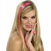 Forum Novelties Inc. Adult 80's Style Neon Pink Hair Extention Kit Wigs 2 Forum Novelties Inc. Adult 80's Style Neon Pink Hair Extention Kit Wigs
