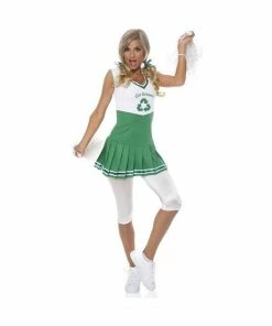 Franco Women's Go Green Recycle Cheerleader Costume