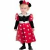 Dress Up America Kids Costumes Toddler Deluxe Minnie Mouse Costume