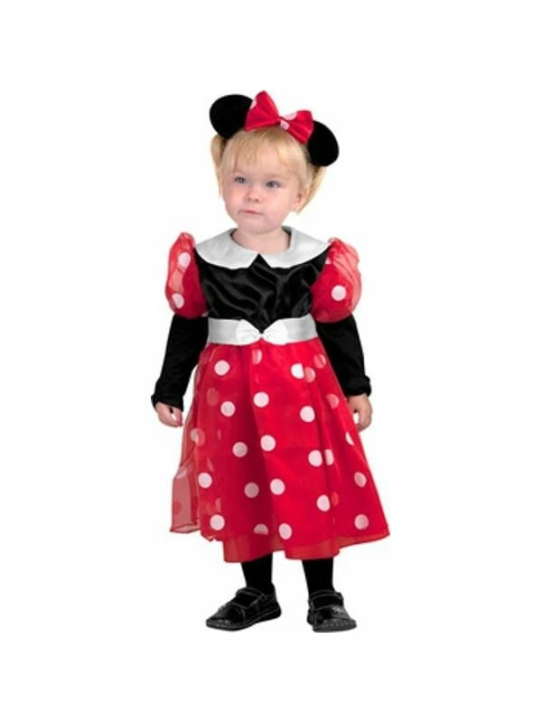 Dress Up America Kids Costumes Toddler Deluxe Minnie Mouse Costume 3 Dress Up America Kids Costumes Toddler Deluxe Minnie Mouse Costume