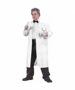 Fun World Adult Costumes Adult Nutty Professor Lab Coat Costume