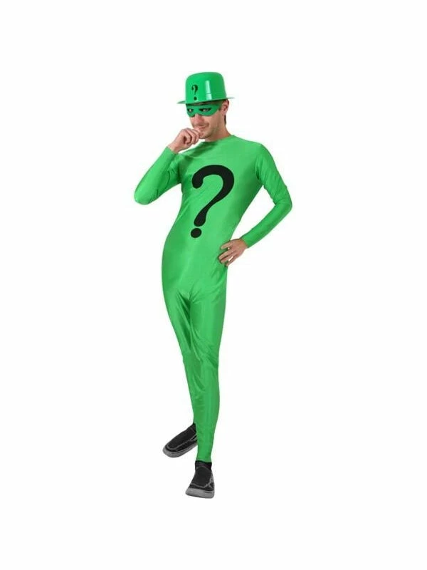 Exclusive Adult Costumes Adult Riddle Man Costume 3 Exclusive Adult Costumes Adult Riddle Man Costume