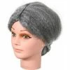 Lacey Wigs Old Lady Grey Bun Wig