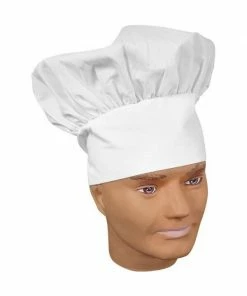J Hat Adult White Chef Hat