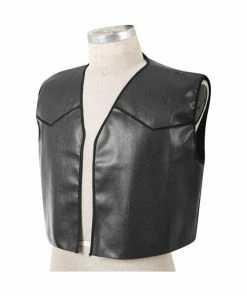 Exclusive Accessory Kits Black Costume Biker Vest