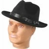 China Products Corp. Adult Black Fedora Hat