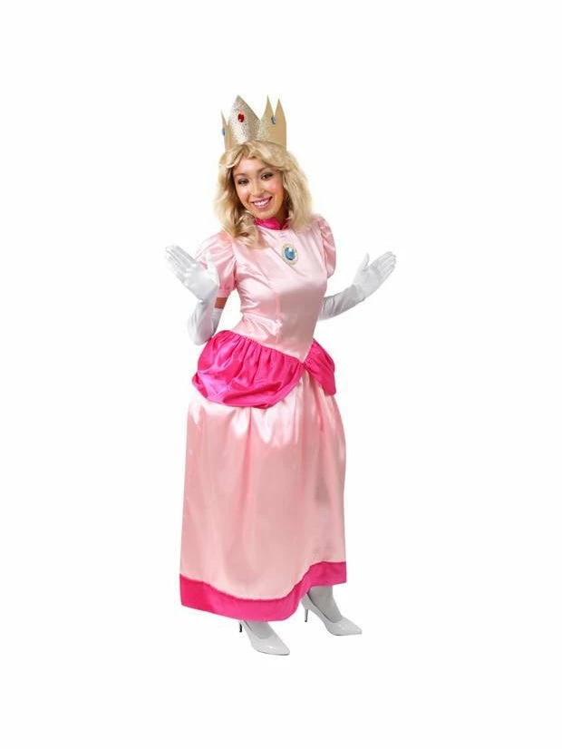 Fun Plus Adult Peachy Princess Costume Adult Costumes 3 Fun Plus Adult Peachy Princess Costume Adult Costumes