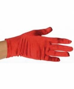 Be Wicked Child's Red Spandex Costume Gloves