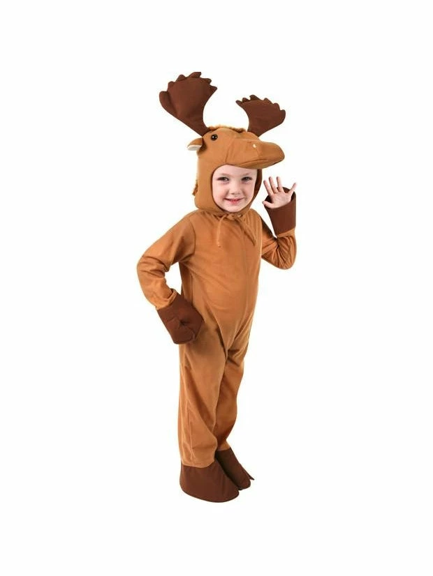 SKM Child 4-6 Year Old Child's Moose Costume 3 SKM Child 4-6 Year Old Child's Moose Costume