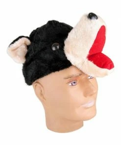 J Hat Velvet Black Bear Hat Hats