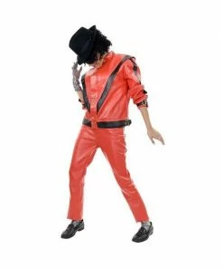 Exclusive Adult Red Thriller Jacket Adult Costumes