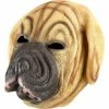 H.M. Smallwares Masks Mastiff Brown Dog Latex Mask