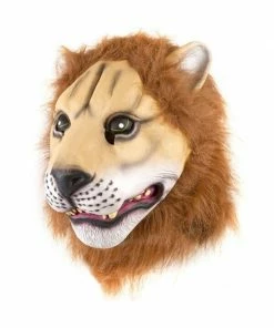 H.M. Smallwares Lion Latex Mask Masks