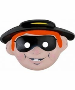 Halloween Resource Center McDonald's Hamburglar PVC Mask Masks