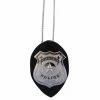 H.M. Smallwares Detective Badge On Chain