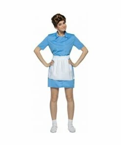 Rasta Imposta Adult Brady Bunch Alice Costume