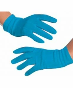 Rubies Lady Gaga Blue Gloves