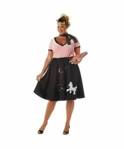 California Costume Co. Adult Costumes Adult Plus Size Poodle Dress Costume