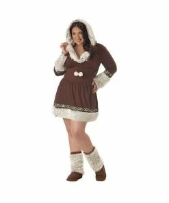 California Costume Co. Adult Plus Size Eskimo Costume