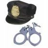 Exclusive Accessory Kits Police Hat W/ Cuffs