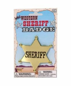 Forum Novelties Inc. Old West Sheriff Badge Accessory Kits