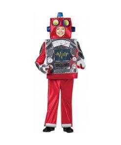 Rasta Imposta Child Retro Robot Costume