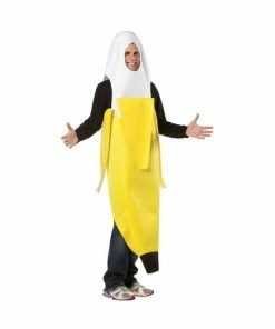 Rasta Imposta Adult Peeled Banana Costume Adult Costumes