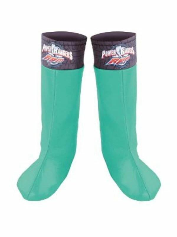 Disguise Child's Green Power Ranger Boot Covers 3 Disguise Child's Green Power Ranger Boot Covers