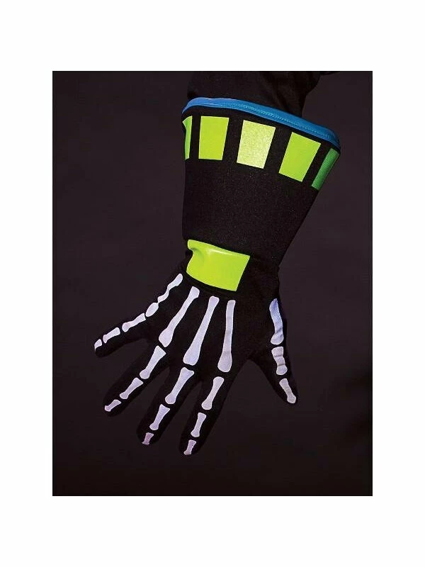 Rubies Skeletech Gloves 3 Rubies Skeletech Gloves
