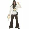 Rubies Adult Earth Tone Hippie Costume