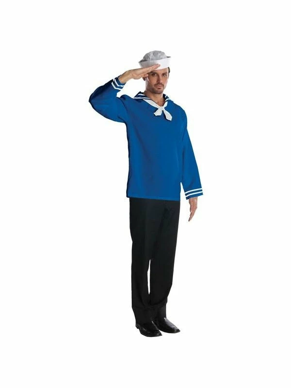 Rubies Adult Traditional Sailor Costume Adult Costumes 3 Rubies Adult Traditional Sailor Costume Adult Costumes
