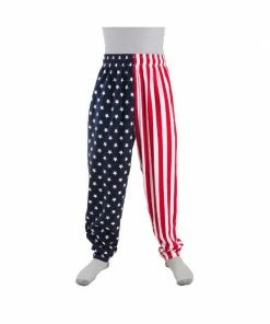 Exclusive Adult Costumes Adult American Flag Pants